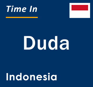 Current local time in Duda, Indonesia