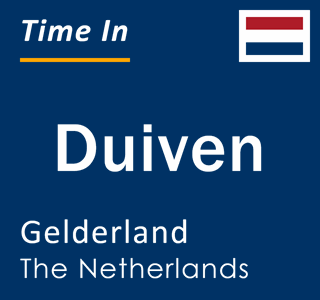 Current local time in Duiven, Gelderland, Netherlands