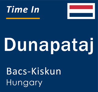 Current local time in Dunapataj, Bacs-Kiskun, Hungary