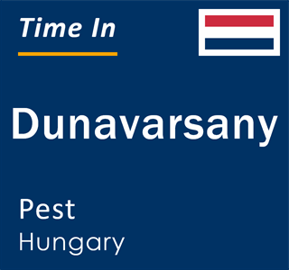 Current local time in Dunavarsany, Pest, Hungary