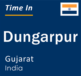 Current local time in Dungarpur, Gujarat, India