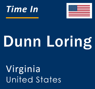 Current local time in Dunn Loring, Virginia, United States