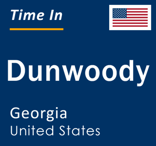 Current time in Dunwoody, Georgia, United States