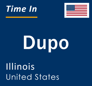 Current local time in Dupo, Illinois, United States