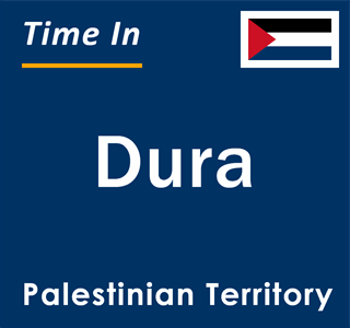 Current local time in Dura, Palestinian Territory