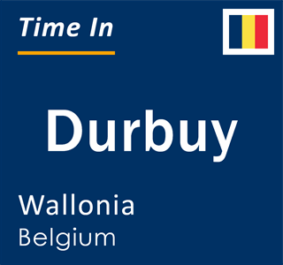 Current local time in Durbuy, Wallonia, Belgium