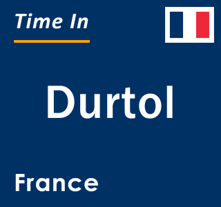 Current local time in Durtol, France