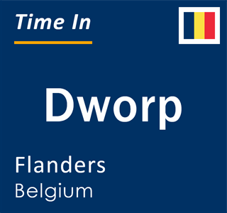 Current local time in Dworp, Flanders, Belgium