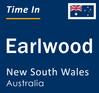 Current local time in Earlwood, New South Wales, Australia