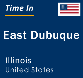 Current local time in East Dubuque, Illinois, United States