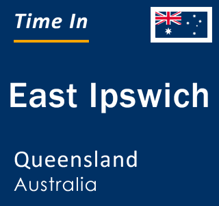 Current local time in East Ipswich, Queensland, Australia