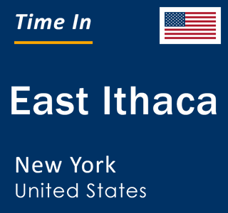 Current local time in East Ithaca, New York, United States