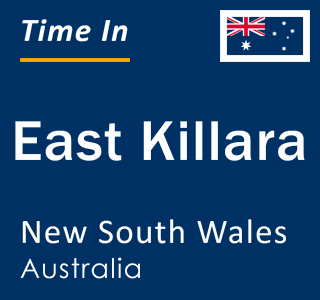 Current local time in East Killara, New South Wales, Australia