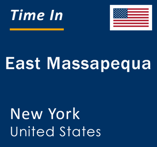 Current local time in East Massapequa, New York, United States