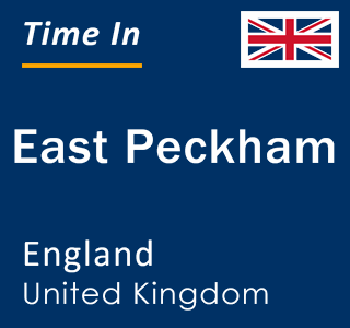 Current local time in East Peckham, England, United Kingdom