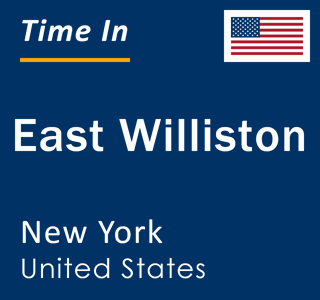 Current local time in East Williston, New York, United States