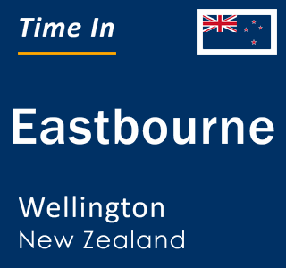 Current local time in Eastbourne, Wellington, New Zealand