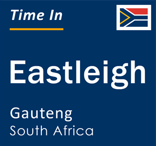 Current local time in Eastleigh, Gauteng, South Africa