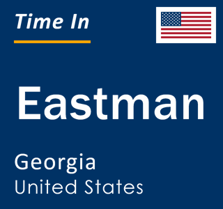 Current local time in Eastman, Georgia, United States