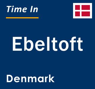 Current local time in Ebeltoft, Denmark