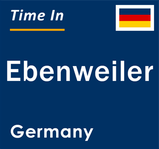 Current local time in Ebenweiler, Germany