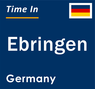 Current local time in Ebringen, Germany