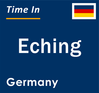 Current local time in Eching, Germany