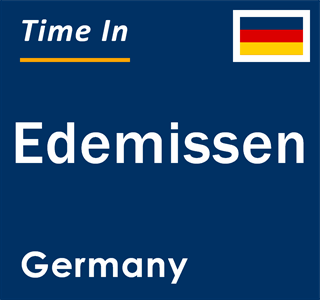 Current local time in Edemissen, Germany