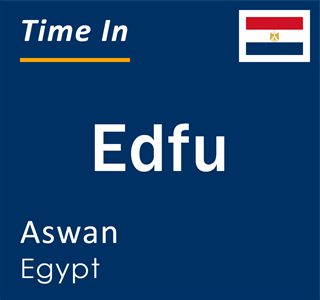 Current local time in Edfu, Aswan, Egypt