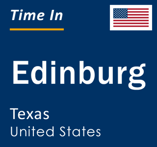 Current local time in Edinburg, Texas, United States