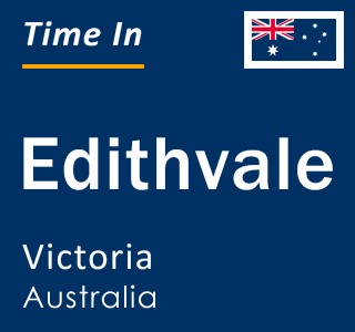 Current local time in Edithvale, Victoria, Australia