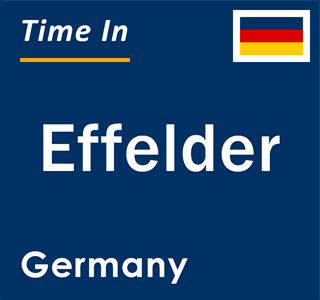 Current Time in Effelder