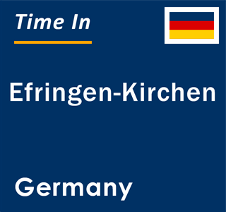 Current local time in Efringen-Kirchen, Germany