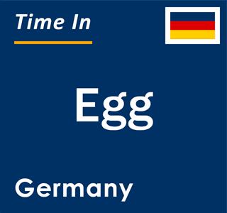 Current local time in Egg, Germany