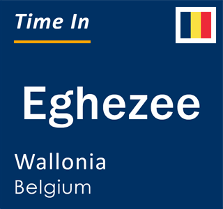 Current time in Eghezee, Wallonia, Belgium