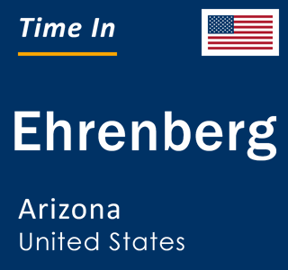 Current local time in Ehrenberg, Arizona, United States