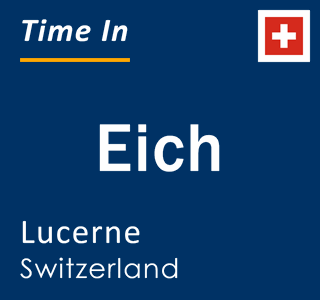 Current local time in Eich, Lucerne, Switzerland