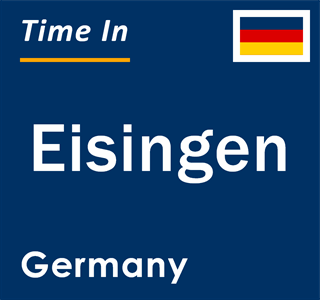 Current local time in Eisingen, Germany