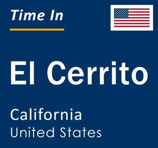 Current local time in El Cerrito, California, United States