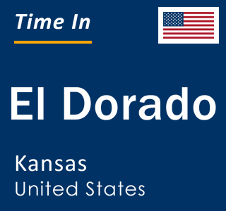 Current local time in El Dorado, Kansas, United States