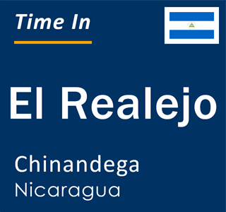 Current time in El Realejo, Chinandega, Nicaragua