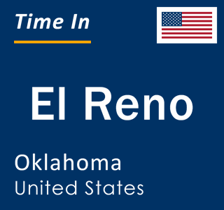 Current local time in El Reno, Oklahoma, United States