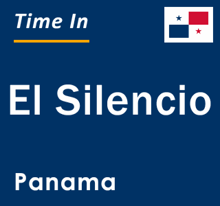 Current local time in El Silencio, Panama