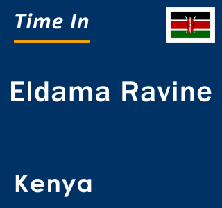 Current local time in Eldama Ravine, Kenya