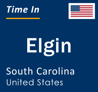 Current local time in Elgin, South Carolina, United States