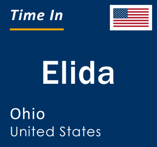 Current local time in Elida, Ohio, United States