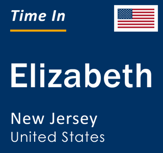Current local time in Elizabeth, New Jersey, United States