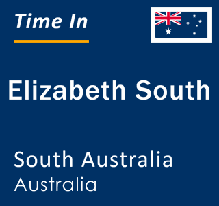 Current local time in Elizabeth South, South Australia, Australia
