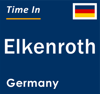 Current local time in Elkenroth, Germany