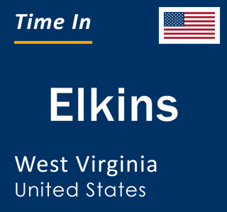 Current local time in Elkins, West Virginia, United States